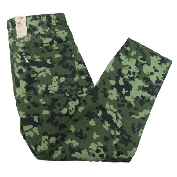 Levi's Other - Levi’s 502 Mens Taper Hybrid Cargos Camo Pants